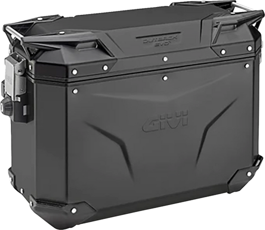 GIVI Outback Evo Side Case - Right - 37 Liter - Black OBKE37BRA