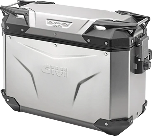 GIVI Outback Evo Side Case - Right - 37 Liter - Silver OBKE37ARA