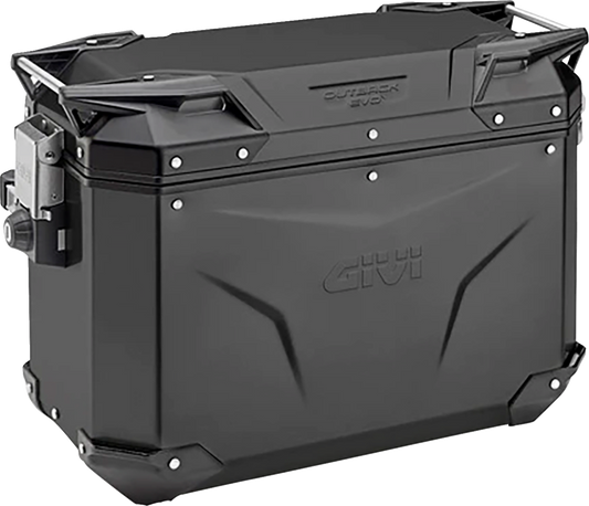 GIVI Outback Evo Side Case - Left - 48 Liter - Black OBKE48BLA
