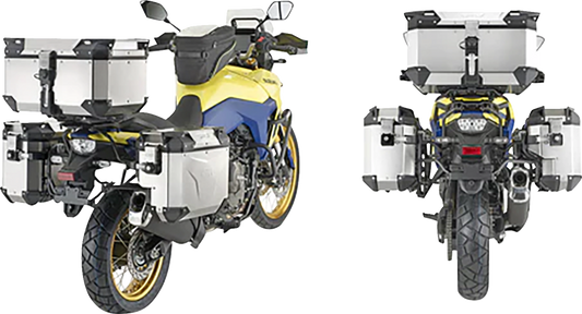 GIVI Pannier Holder - Side Case Hardware - Silver PLOS3125CAM