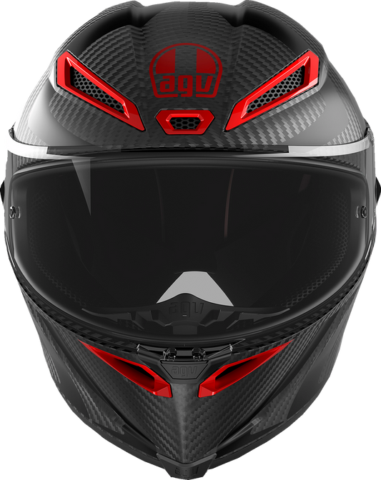AGV Pista GP RR Helmet - Intrepido - Matte Carbon/Black/Red
