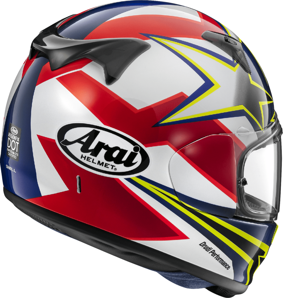 Arai Regent-X Helmet - Stars & Stripes - Yellow