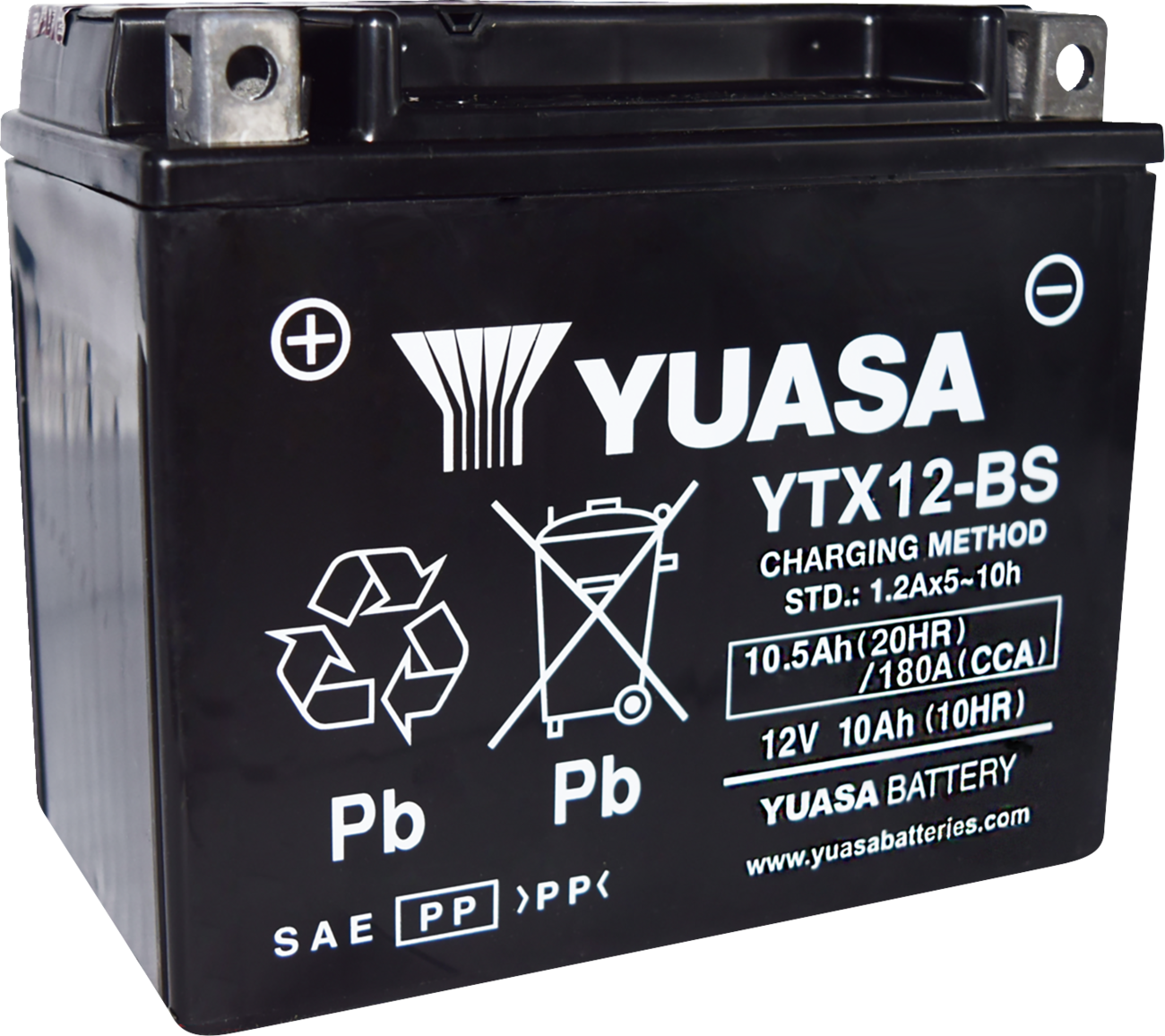YUASA Battery - YTX12BS YUAM3RH2SIND