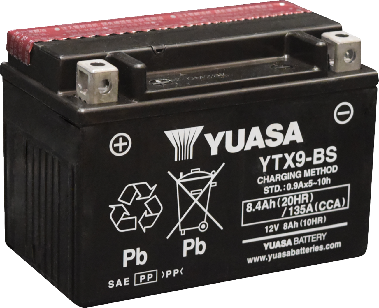 YUASA Battery - YTX9BS YUAM329BSIND
