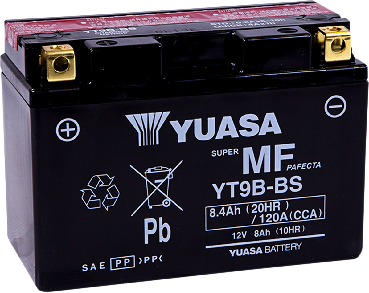 YUASA AGM Battery - YT9B-BS - .40 L YUAM629B4