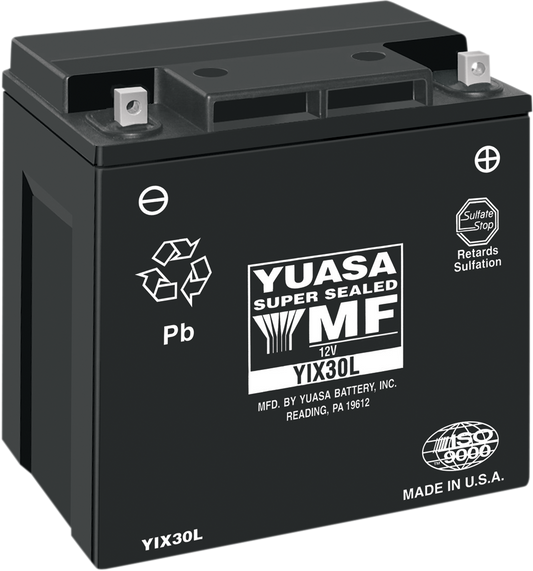 YUASA AGM Battery - YIX30L-BS - 1.4 L YUAM6230X