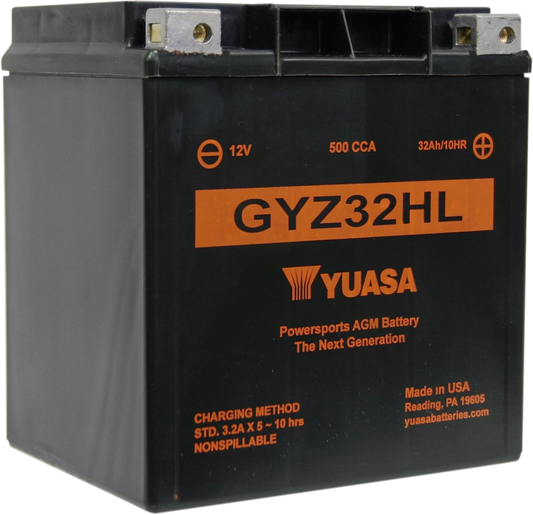 YUASA AGM Battery - GYZ32HL YUAM732GHL