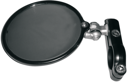 CRG Mirror - Hindsight LS - Side View - Round - Black - Left - Each HSLS-200-L
