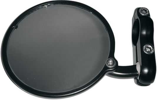 CRG Mirror - Hindsight/Bar End - Side View - Round - Black - Left - Each HS-100-L