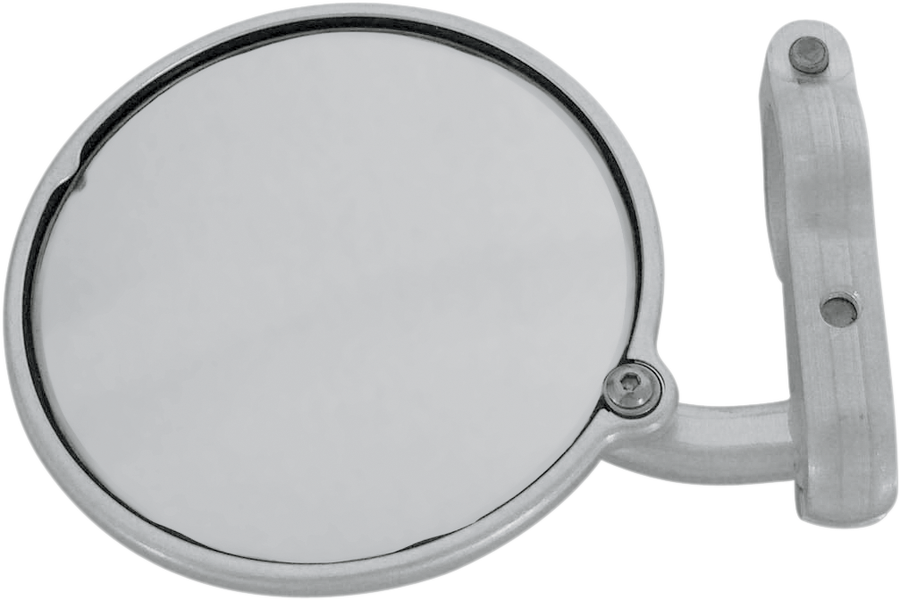 CRG Mirror - Hindsight/Bar End - Side View - Round - Chrome - Left - Each HS-201-L