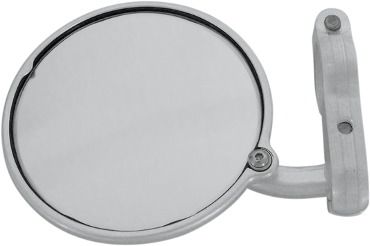 CRG Mirror - Hindsight/Bar End - Side View - Round - Chrome - Left - Each HS-201-L