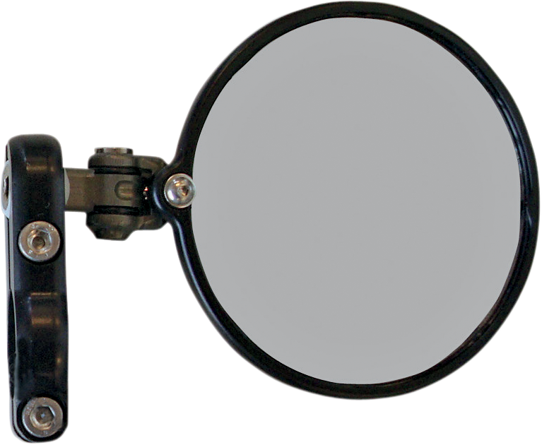 CRG Mirror - Hindsight LS - Side View - Round - Black - Right - Each HSLS-200-R