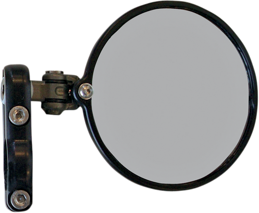 CRG Mirror - Hindsight LS - Side View - Round - Black - Right - Each HSLS-200-R