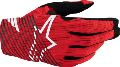 Alpinestars Radar Pro MX Gloves - Bright Red