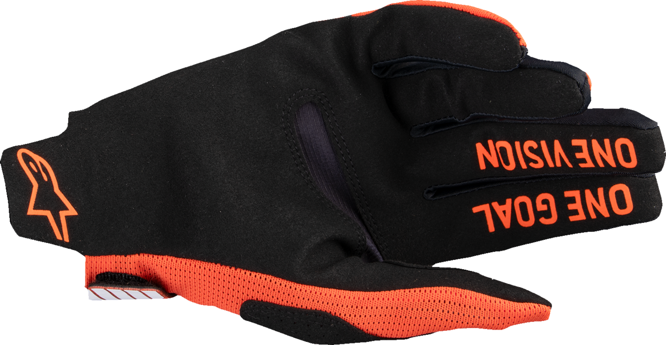 ALPINESTARS Radar Pro MX Gloves - Hot Orange - Large 3560325-420-L