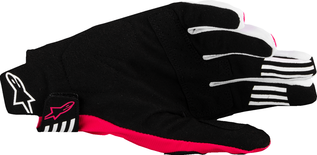 ALPINESTARS Techstar MX Gloves - Black/Fluo Pink - 2XL 3560125-1390-2XL