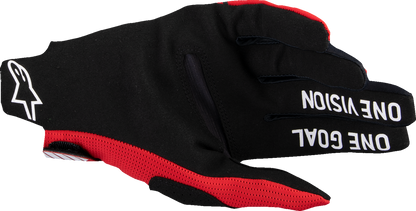 Alpinestars Radar Pro MX Gloves - Bright Red
