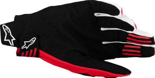 Alpinestars Techstar MX Gloves - Black/Bright Red