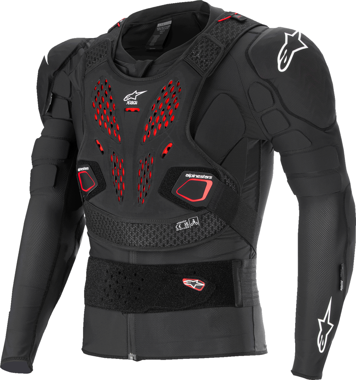 ALPINESTARS Bionic Pro v3 Plasma Protection Jacket - Black/Red/White - Large 6500125-132-L