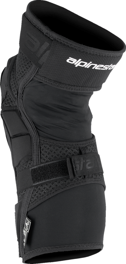 ALPINESTARS Bionic Pro Plasma Knee Protectors - Black/Red/White - L/XL 6503125-132-LXL