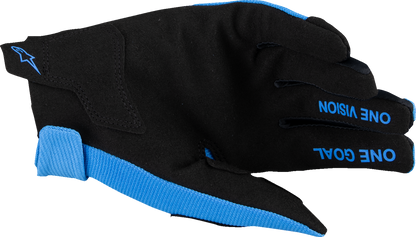 Alpinestars Youth Radar MX Gloves - Blue/Black