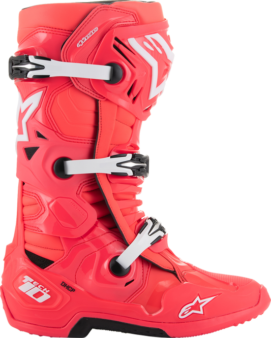 Alpinestars Tech 10 Boots - Diva Pink/White