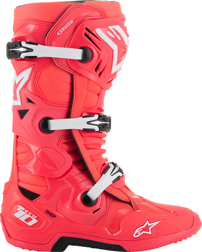 Alpinestars Tech 10 Boots - Diva Pink/White