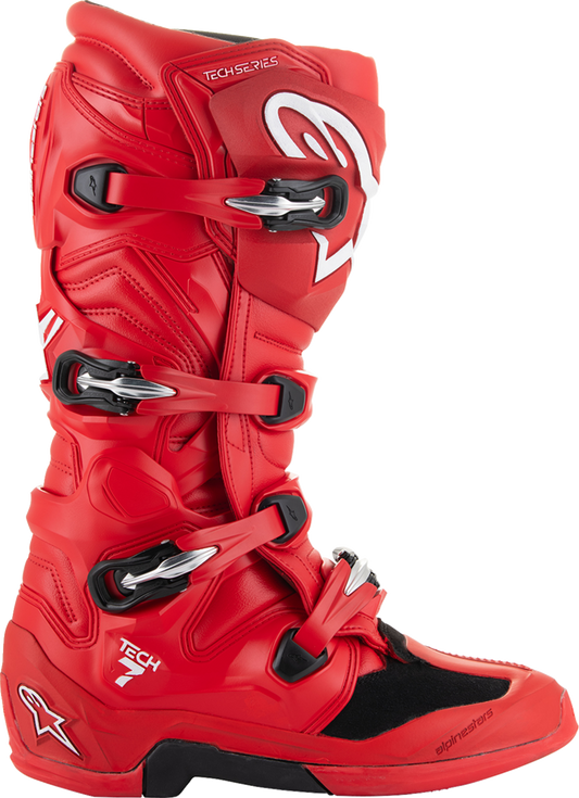 Alpinestars Tech 7 Boots - Bright Red