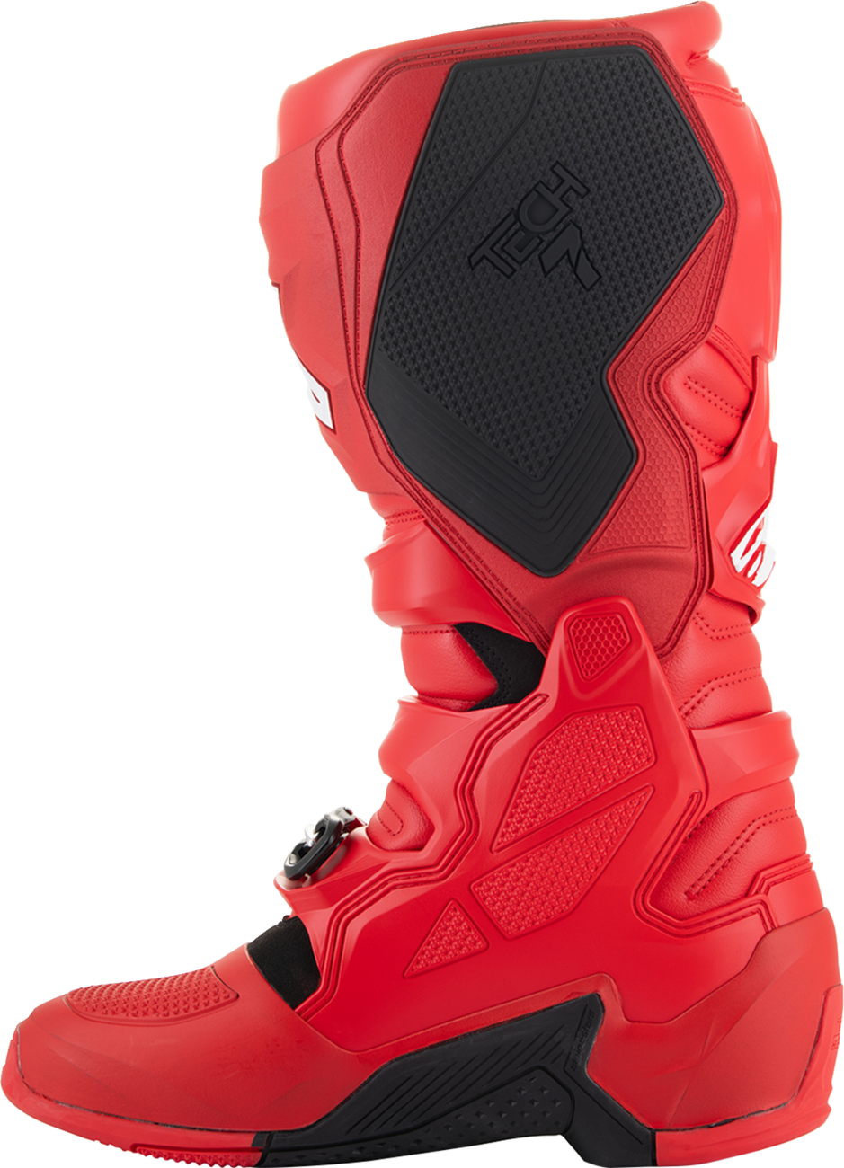 ALPINESTARS Tech 7 Boots - Bright Red - US 13 2012025-3010-13