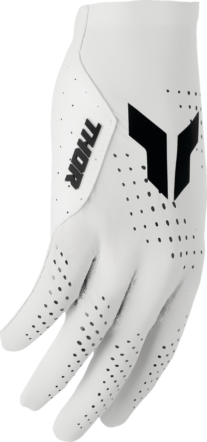 Thor Sportmode Vented Gloves - Iconic White