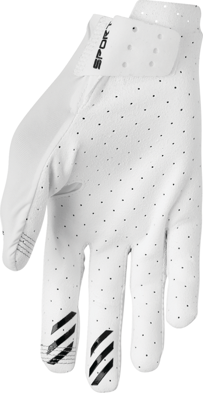 Thor Sportmode Vented Gloves - Iconic White