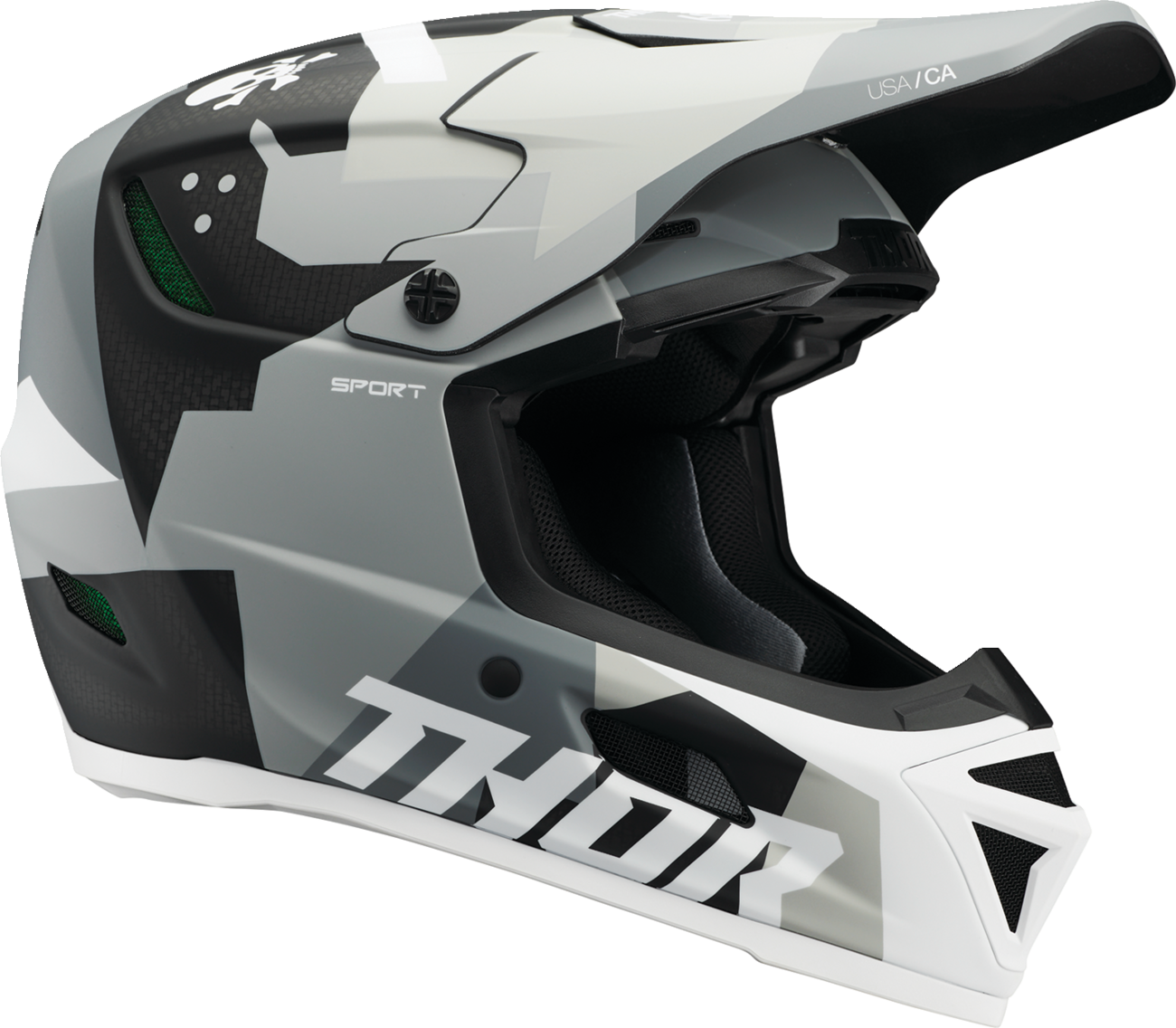 THOR Reflex Sport Helmet - Carbon Brave - MIPS® - Gray/White - 2XL 0110-8762