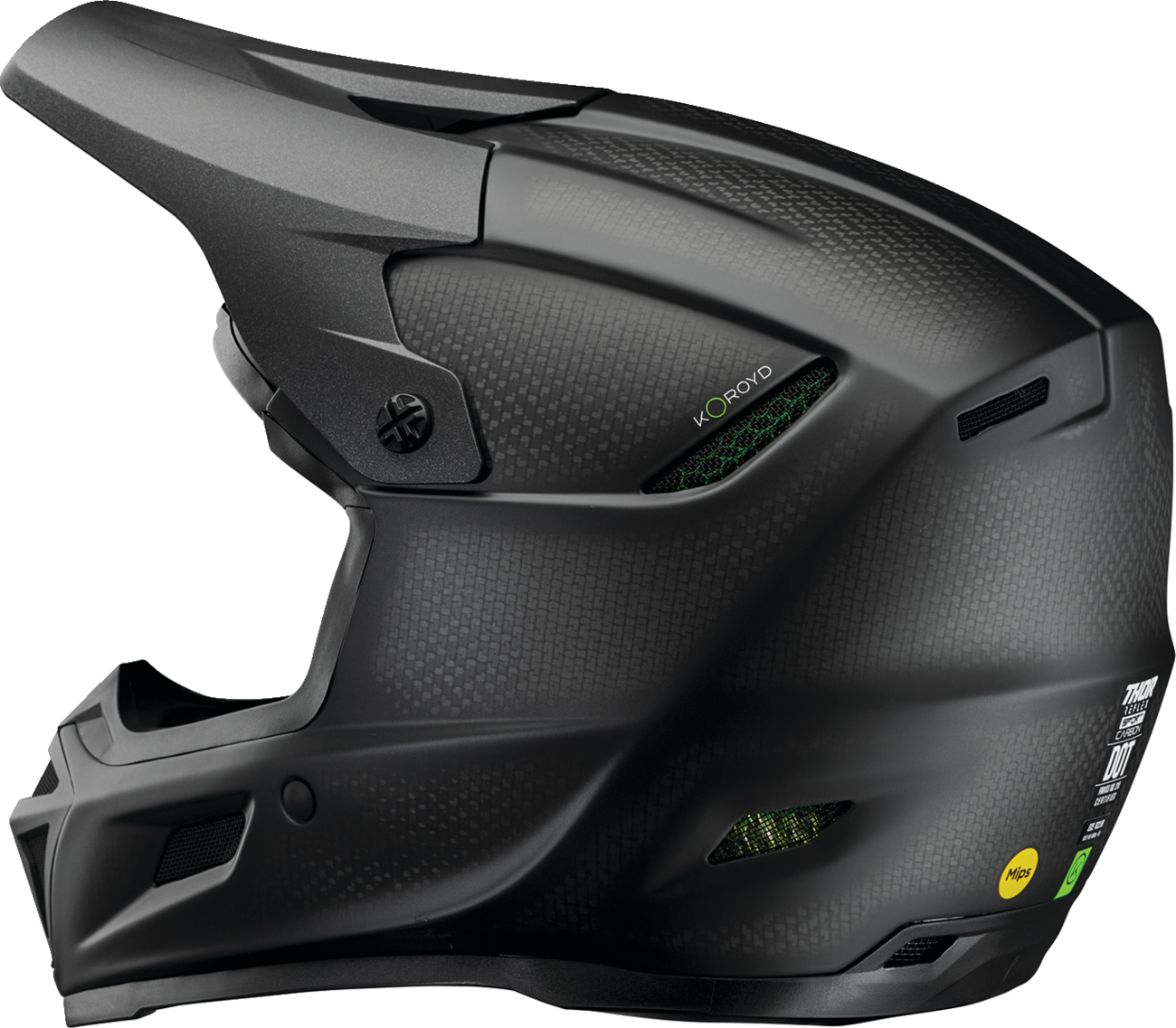 THOR Reflex Sport Helmet - Carbon Stealth - MIPS® - Black - XS 0110-8763