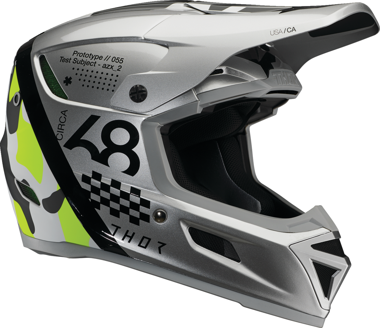 THOR Reflex Sport Helmet - Riot - MIPS® - Gray/Acid - Medium 0110-8771
