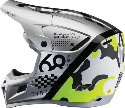 Thor Reflex Sport Helmet - Riot - MIPS® - Gray/Acid