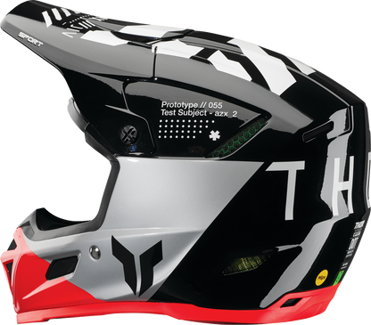 Thor Reflex Sport Helmet - Strike - MIPS® - Black/Red