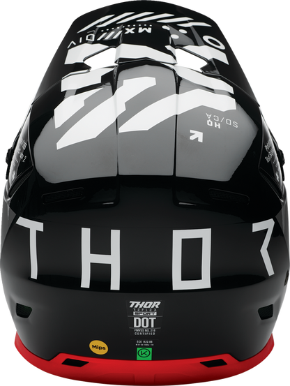 Thor Reflex Sport Helmet - Strike - MIPS® - Black/Red