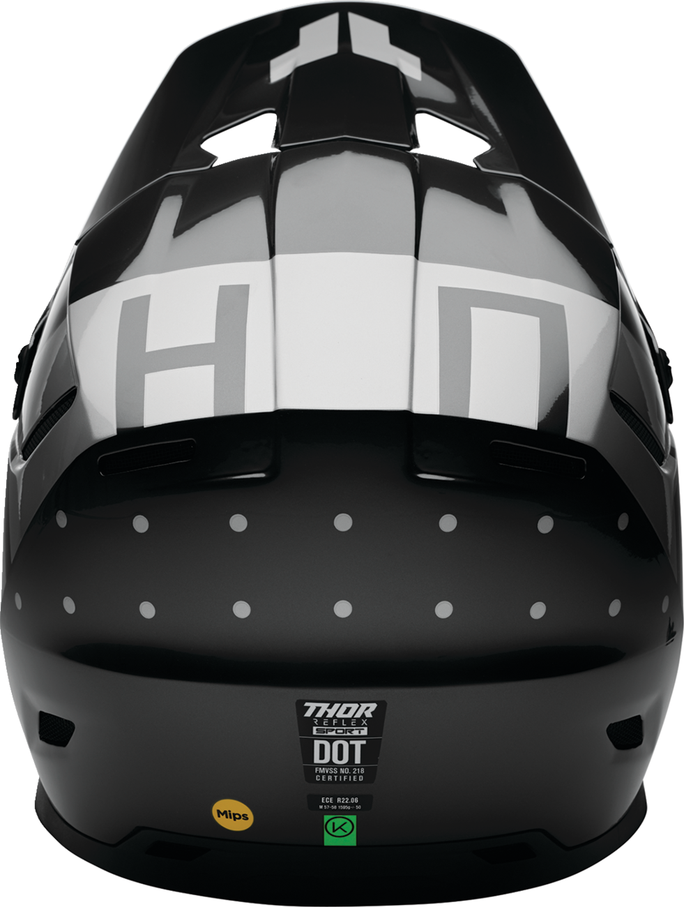 THOR Reflex Sport Helmet - Rogue - MIPS® - Charcoal/Silver - Large 0110-8796