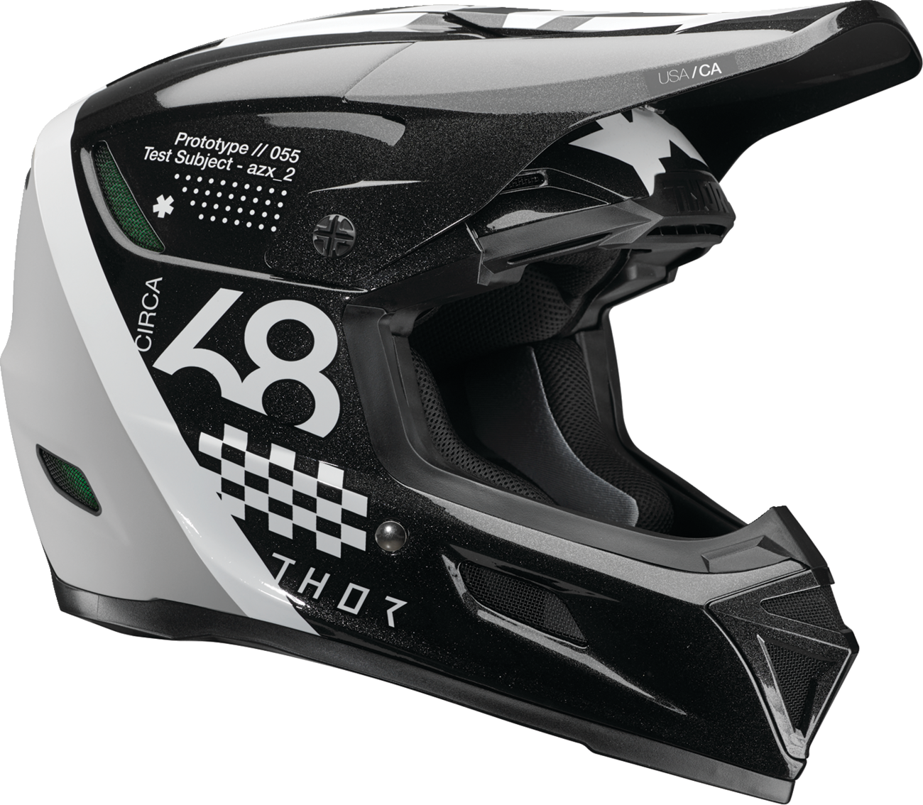 THOR Reflex Sport Helmet - Riot - MIPS® - Black/White - Medium 0110-8777