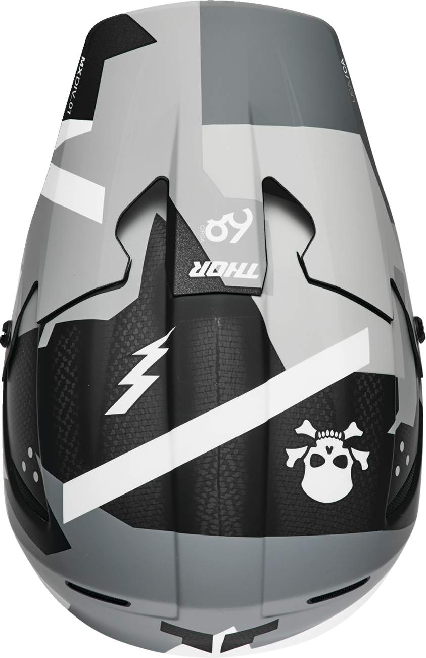 THOR Reflex Sport Helmet - Carbon Brave - MIPS® - Gray/White - Small 0110-8758