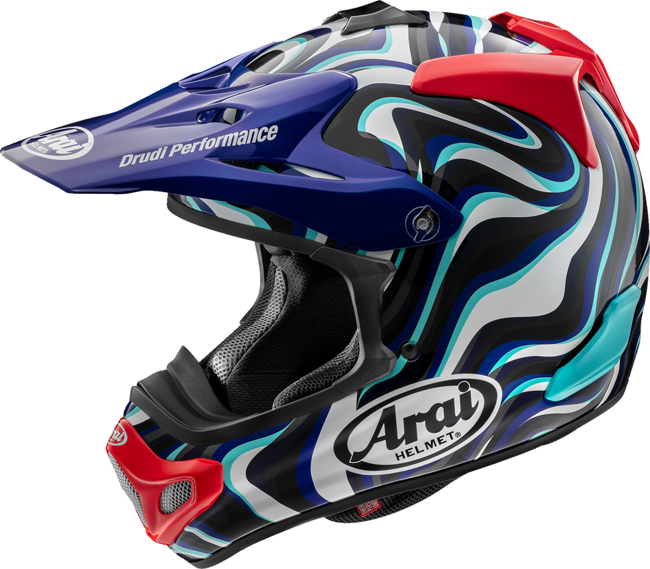 ARAI HELMETS VX-Pro4 Helmet - Stream - Blue - Large 0110-8878