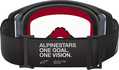 ALPINESTARS GOGGLES Supertech Goggle - Corp - Black/Gray - Clear 5100125-1507