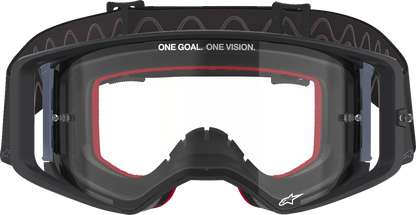 ALPINESTARS GOGGLES Supertech Goggle - Corp - Black/Gray - Clear 5100125-1507