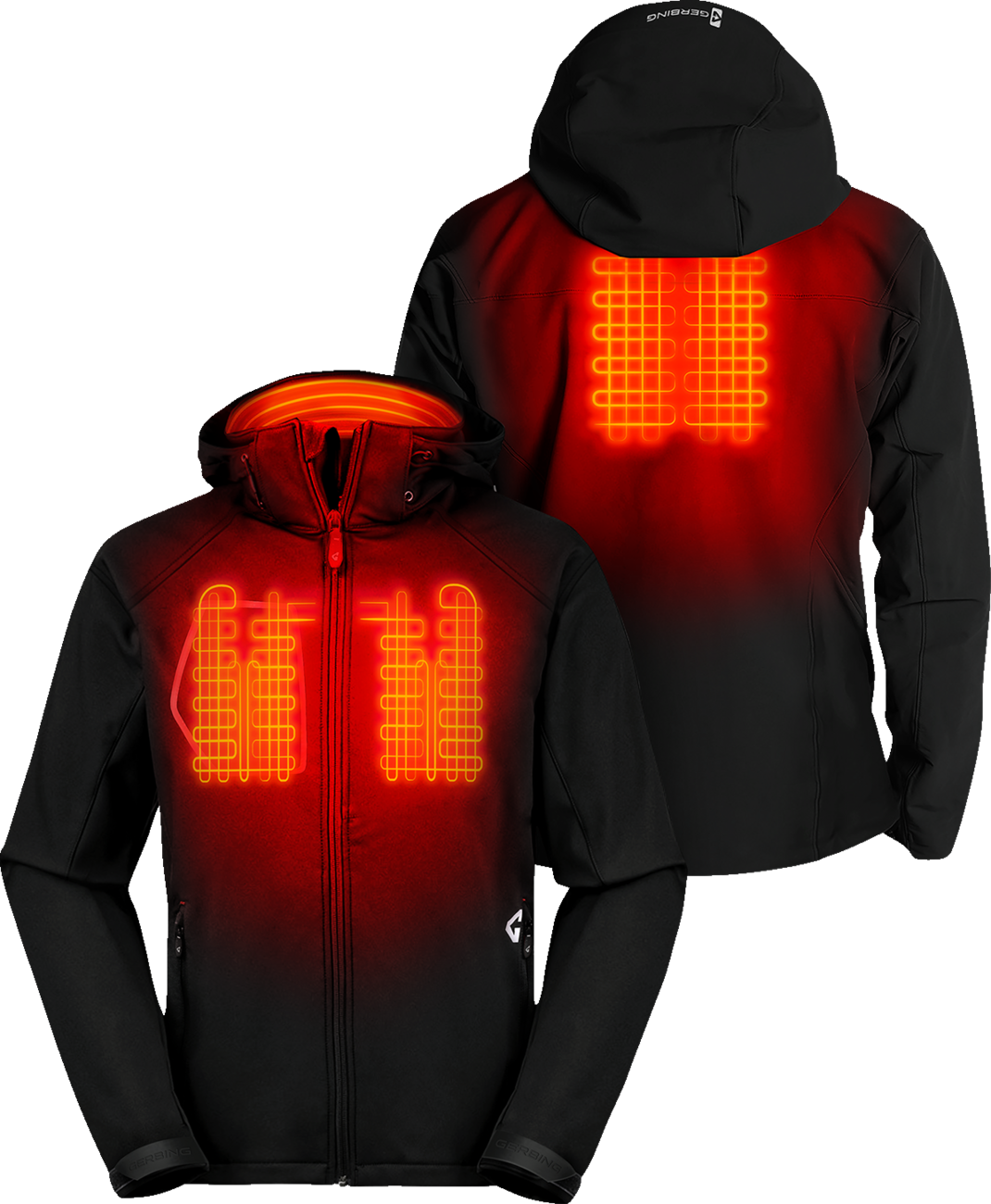 Gerbing Heated Clothing 7V Torrid Softshell Heated Jacket 2.0 - Black