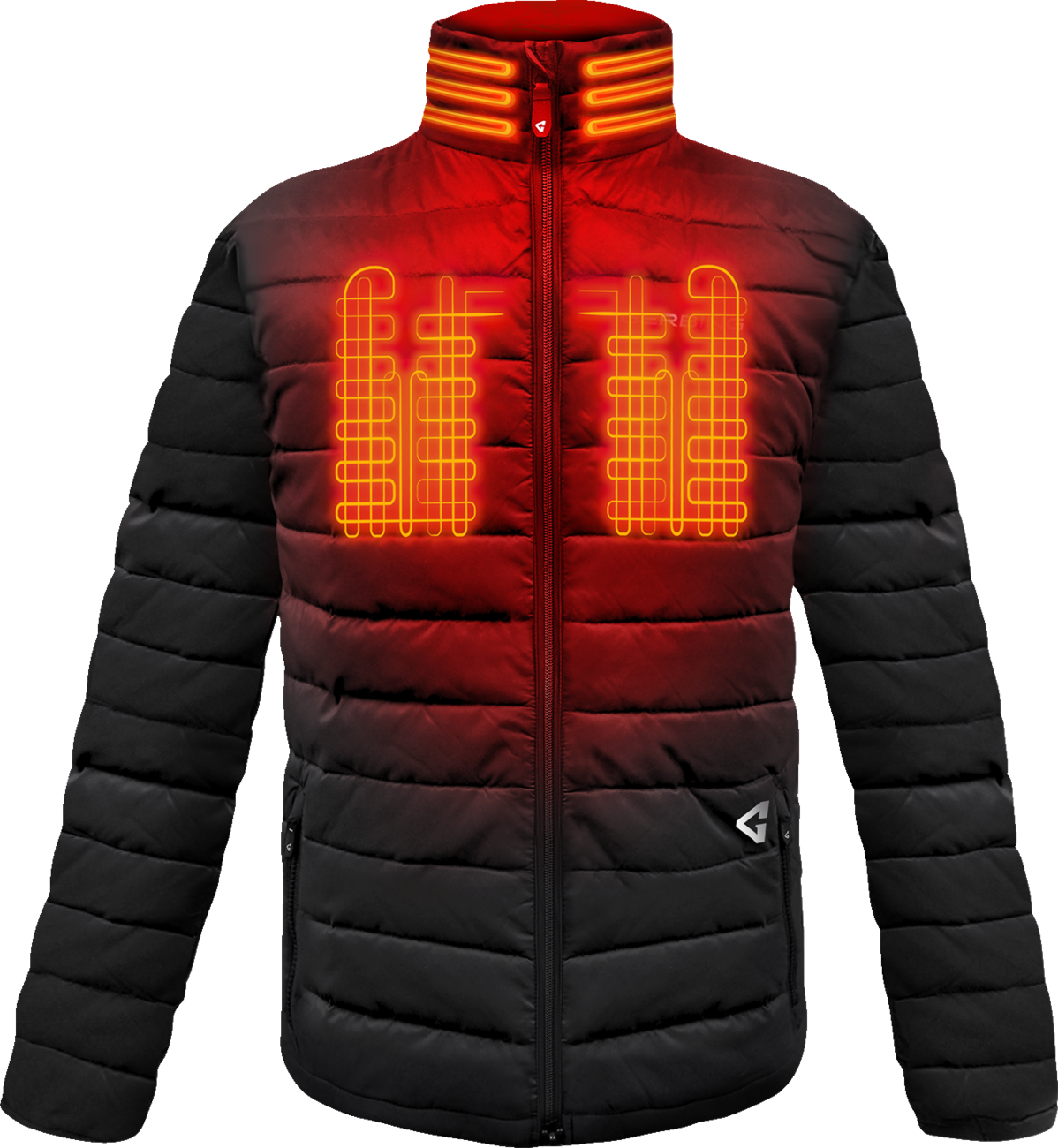 Gerbing Heated Clothing 7V Khione Insulated Heated Puffer Jacket 2.0 - Black