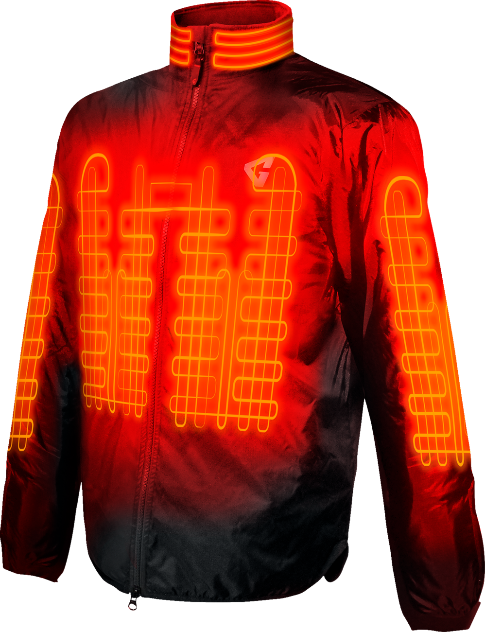 Gerbing Heated Clothing 12V Motorcycle Heated Jacket Liner - Black