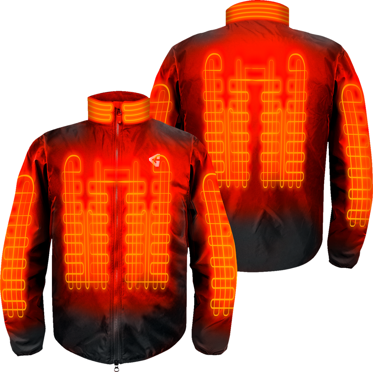 Gerbing Heated Clothing 12V Motorcycle Heated Jacket Liner - Black