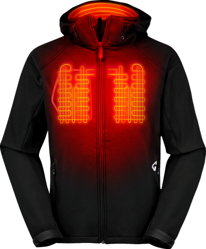 Gerbing Heated Clothing 7V Torrid Softshell Heated Jacket 2.0 - Black