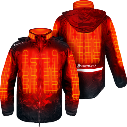 Gerbing Heated Clothing 12V Heated Jacket Liner 2.0 - Black