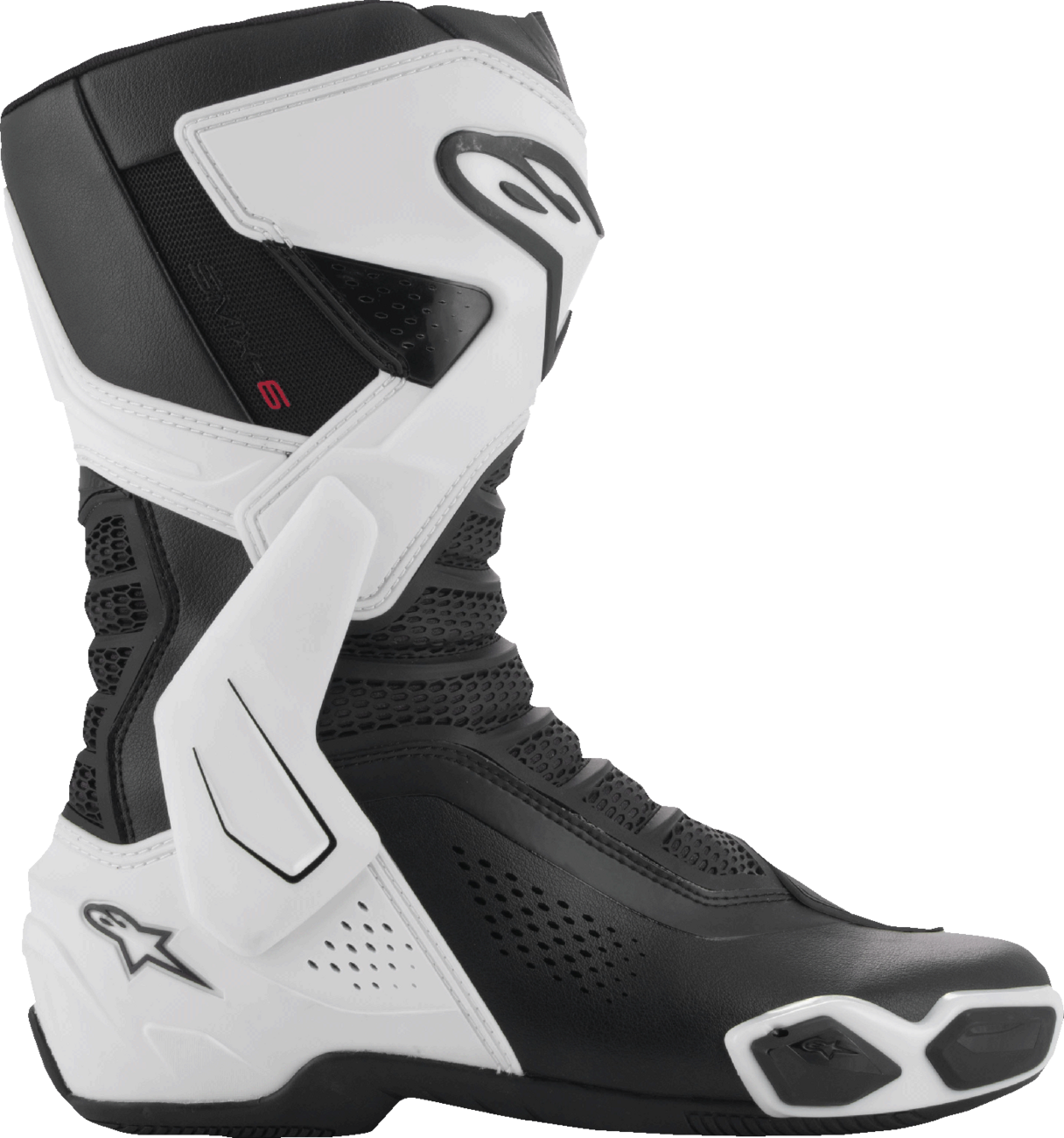 ALPINESTARS SMX-6 V3 Vented Boots - Black/White - US 9.5/EU 44 2223225-21-44